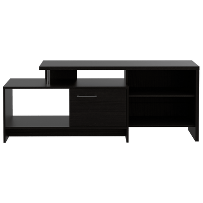 Mesa Para Tv Eva color Wengue Para Sala.