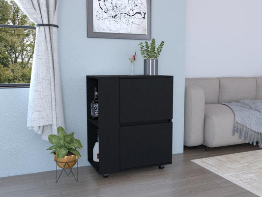 Bar Glasg, Wengue, Con tres puertas abatibles