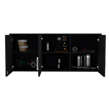Gabinete 3 Pues Pared  Wengue