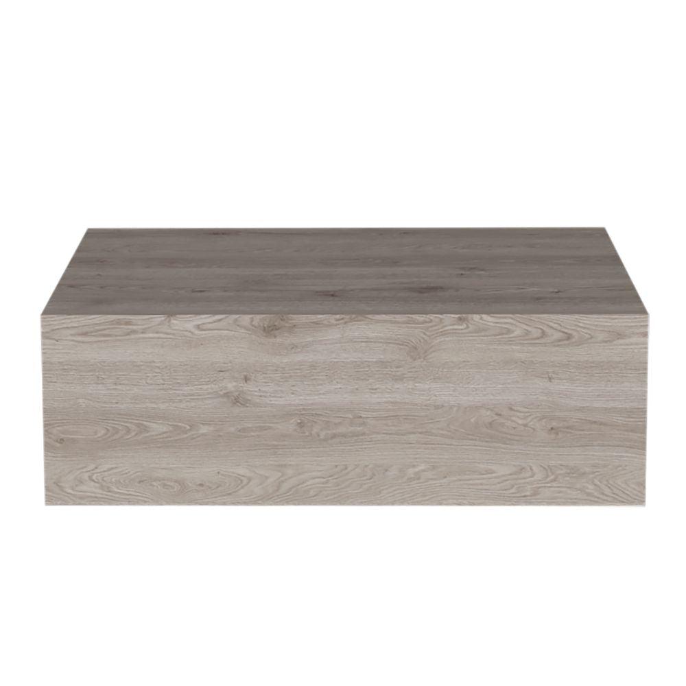 Mesa de Noche Flotante Milano Ceniza