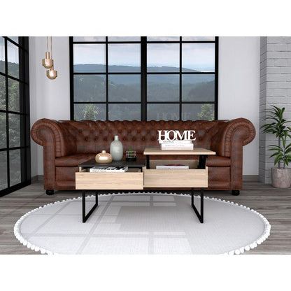 Mesa de Centro Funcional Montessi Rovere Wengue