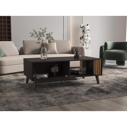 Mesa de Centro Vance Wengue y Fresno Europeo