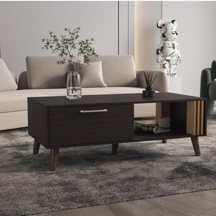 Mesa de Centro Vance Wengue y Fresno Europeo