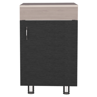 Mueble Lavamanos Coralyn, Wengue y Nacar, con Amplio Espacio de Almacenamiento - VIRTUAL MUEBLES