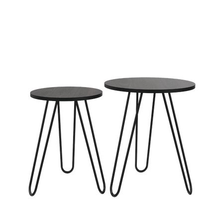 Mesa Auxiliar Zumba color Chocolate para Ambientes.