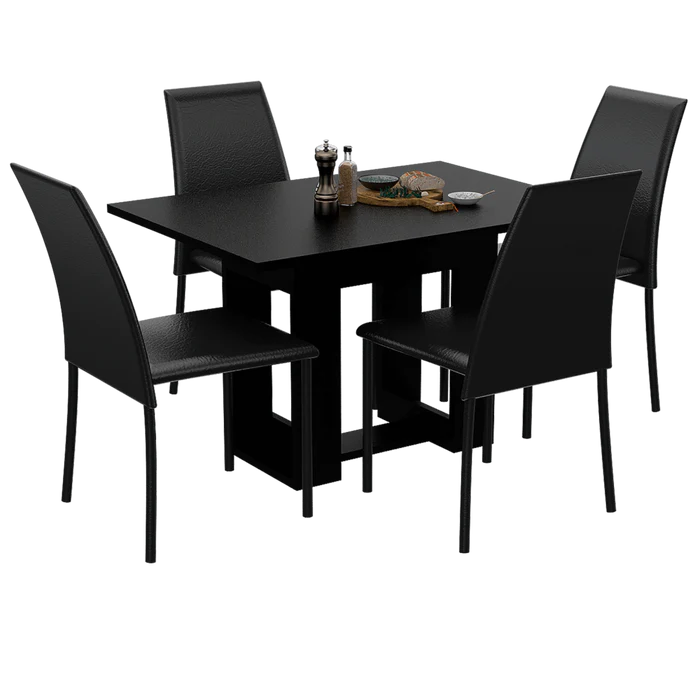 Mesa de Comedor Zandini Wengue 4 Puestos