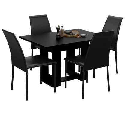 Mesa de Comedor Zandini Wengue 4 Puestos