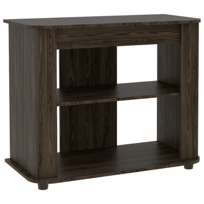 Mesa Para Tv Smith color Chocolate Para Sala.