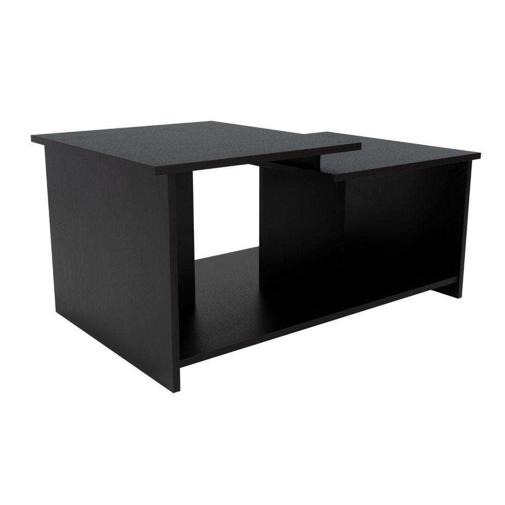 Mesa de Centro Trueno, Wengue, con Amplio Espacio Ideal Para Ubicar Decoraciones - VIRTUAL MUEBLES