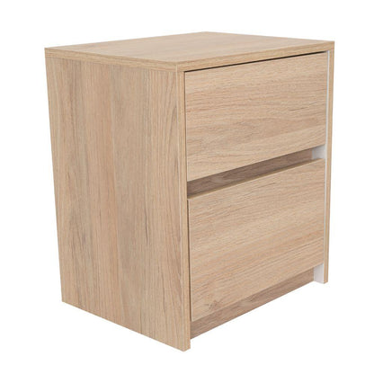 Mesa de Noche Eter Rovere y Blanco