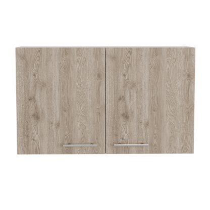 Mueble Aéreo Delhi color Humo y Blanco para Cocina.