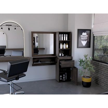 Mueble Tocador o Barberia Montow Nogal