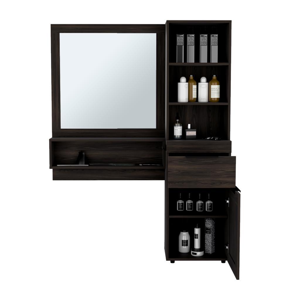 Mueble Tocador o Barberia Montow Nogal