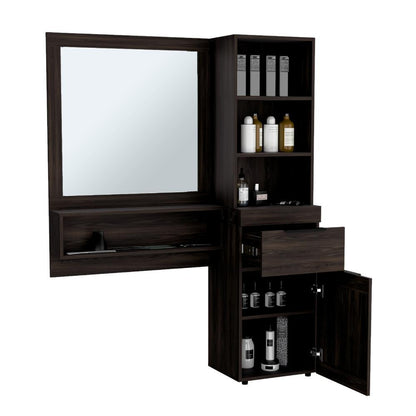 Mueble Tocador o Barberia Montow Nogal