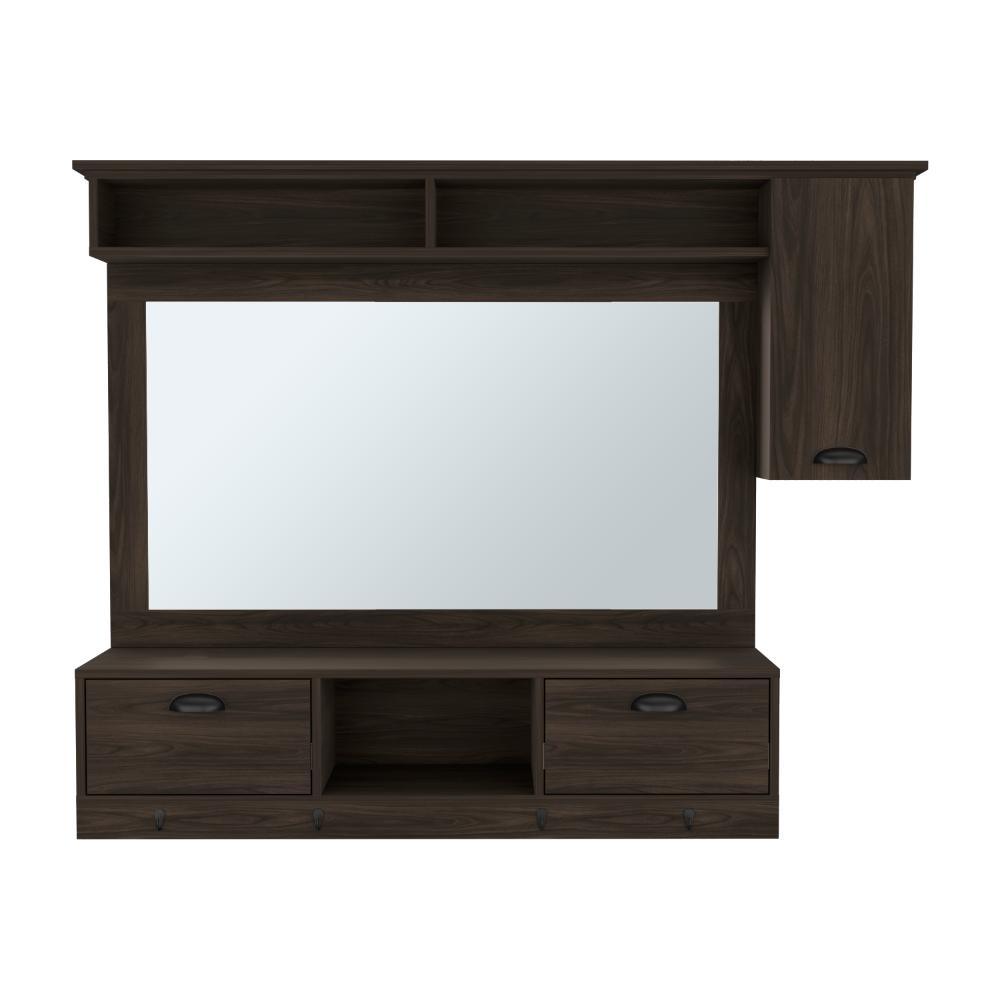 Tocador o Mueble Barberia Waltz  Nogal