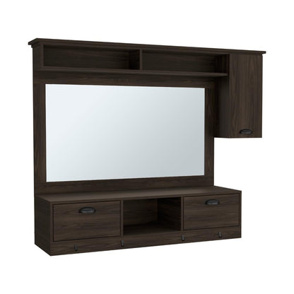 Tocador o Mueble Barberia Waltz  Nogal