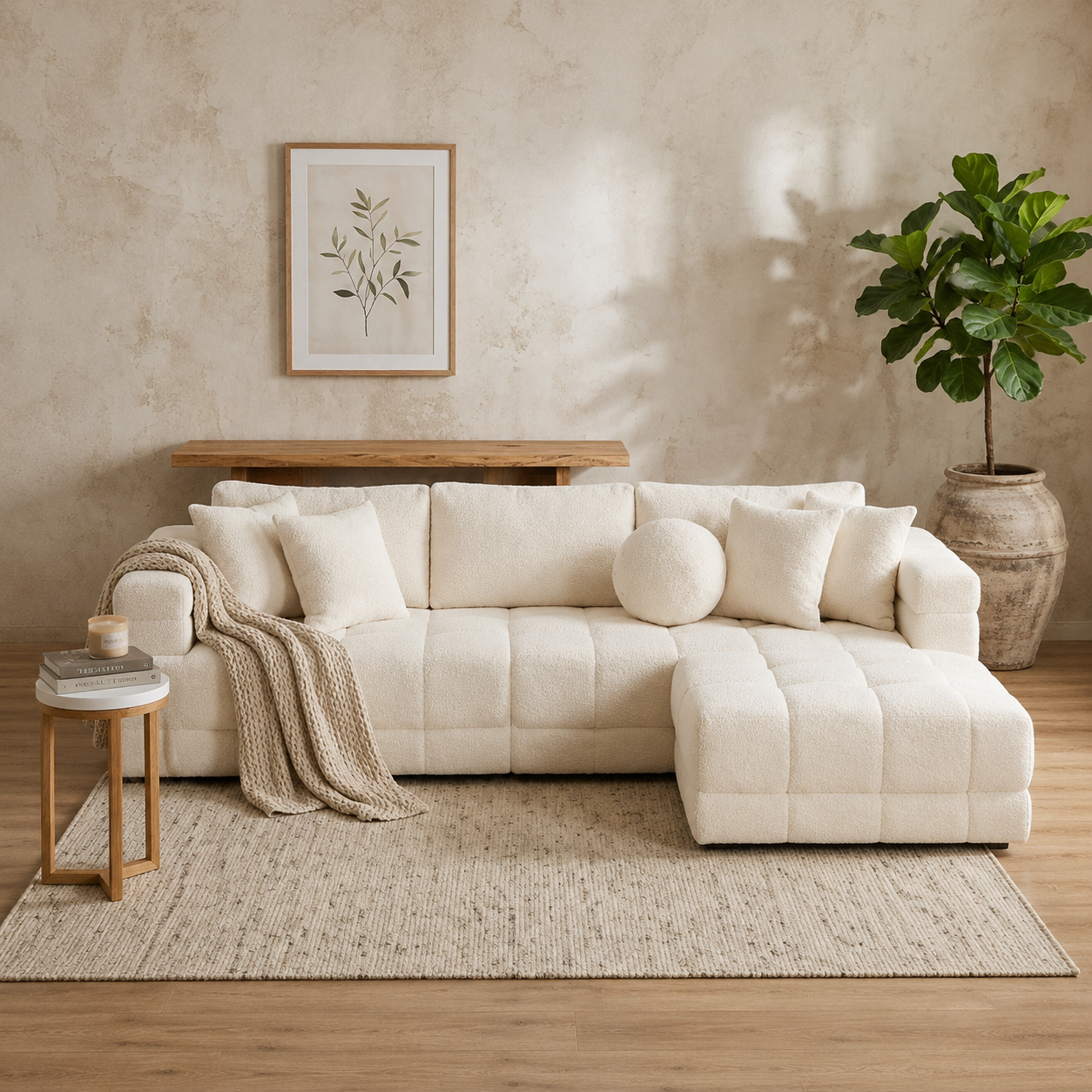 Sofa Modular Lux Tela Ovejera