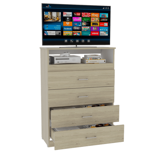 Organizador Barlovento color Beige y Blanco para Habitación.