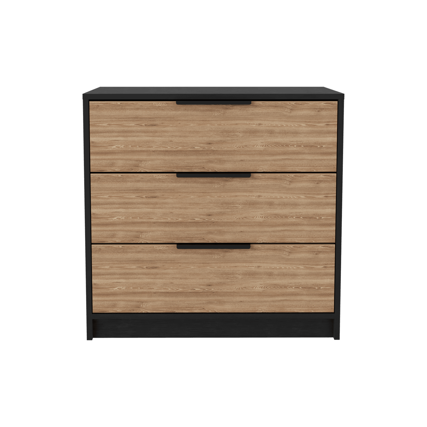 Organizador Wesley color Wengue Y Miel Para Sala.