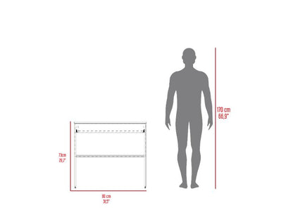 Escritorio Ohio Cajon  Blanco Arupo