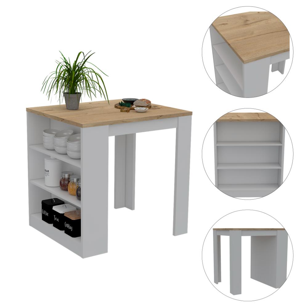 Mesa Auxiliar Tanna Blanco y Duna