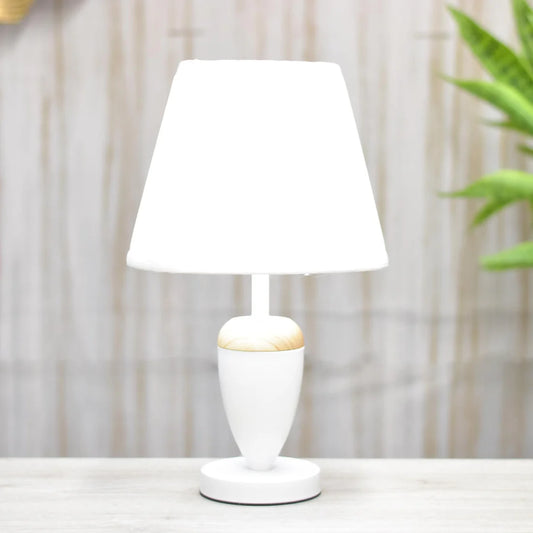 Lampara Con Caperuza 42x25 cms Blanco