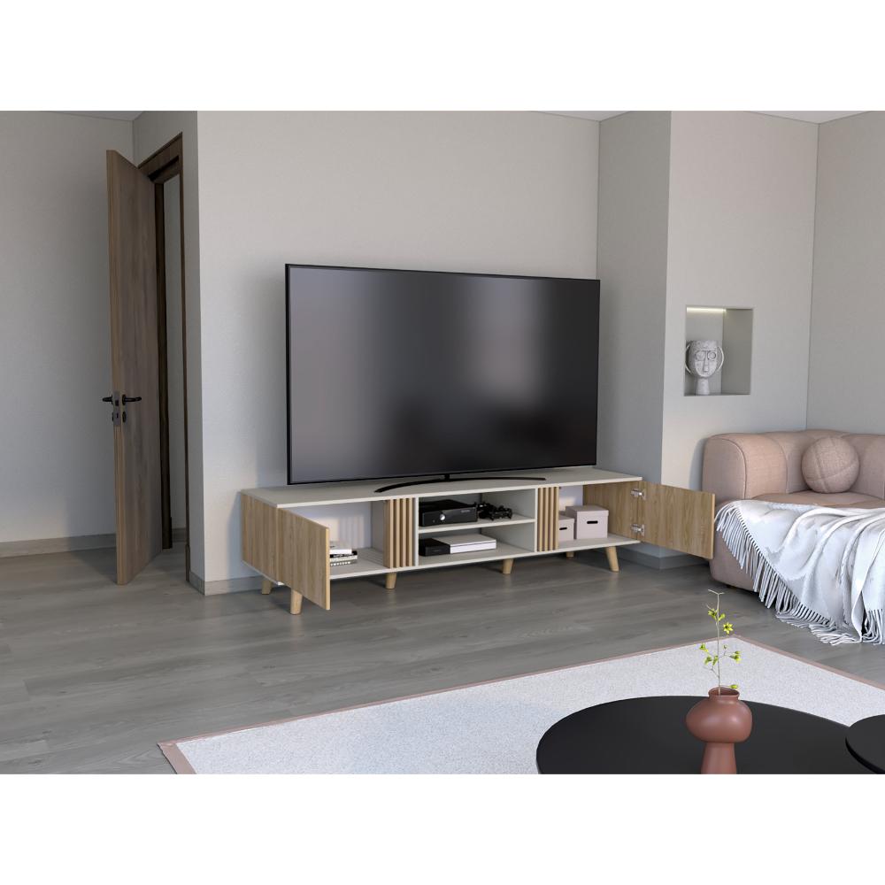 Mesa Para TV Shawnee Fresno y Capri para TVde 75"