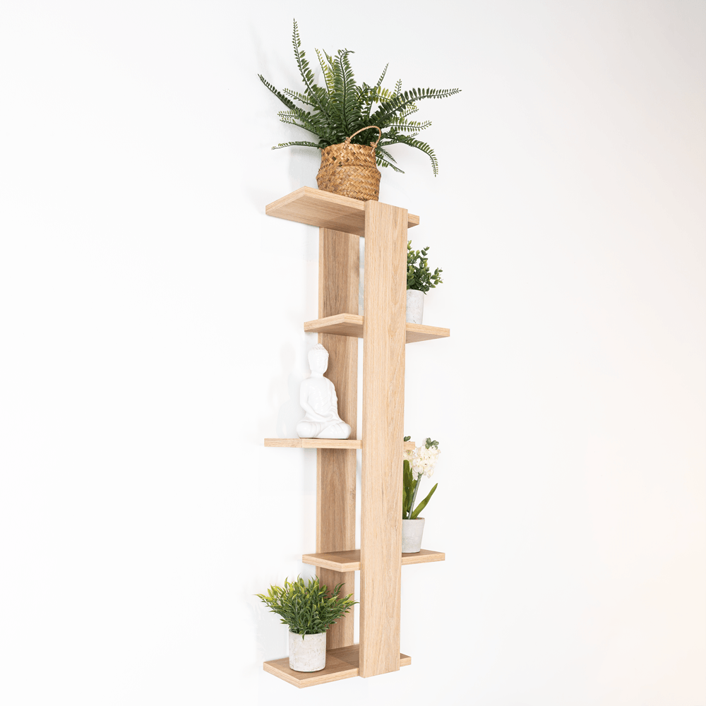 Repisa para Plantas Molly Color madera
