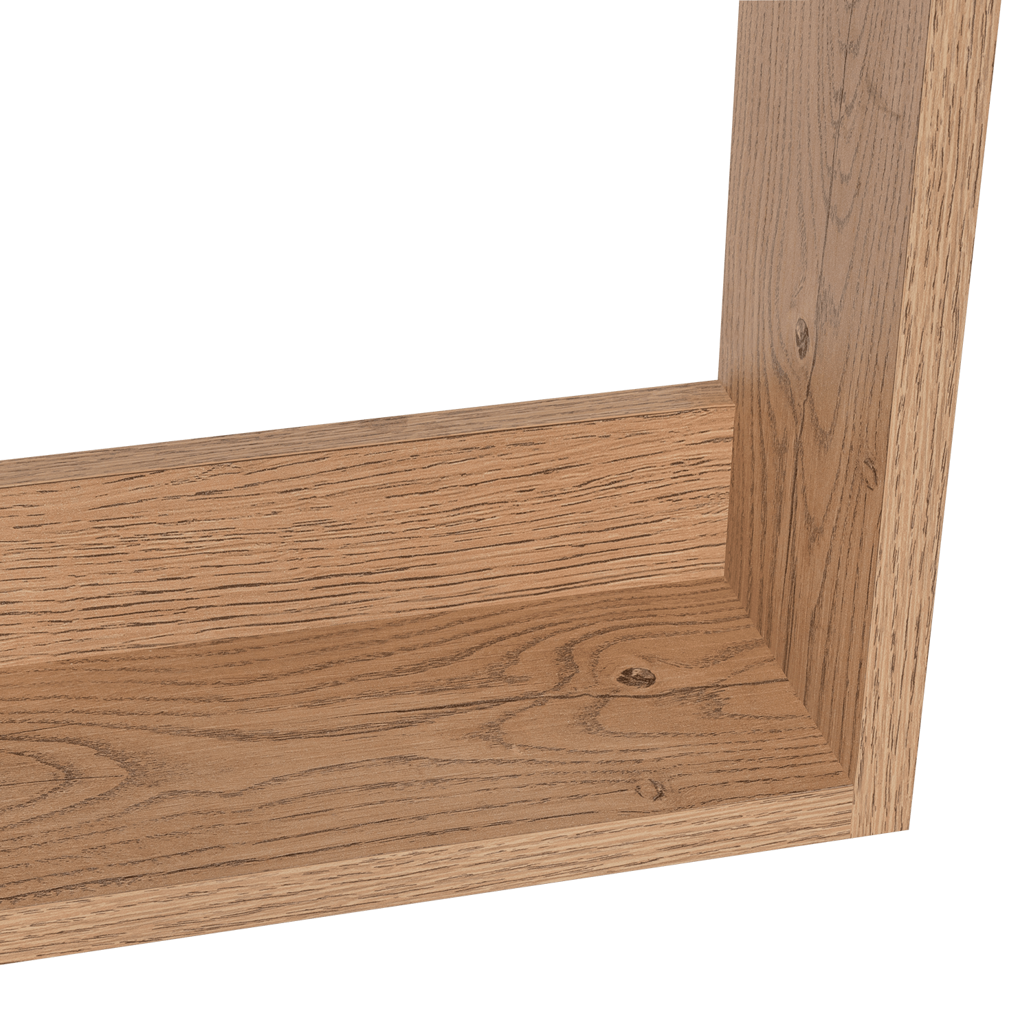 Repisa Cuadrada Deia, Beige y Blanco, x 1 Unidad - VIRTUAL MUEBLES