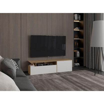 Mesa para TV Selma Fresno Eu y Blanco para TV de 70''