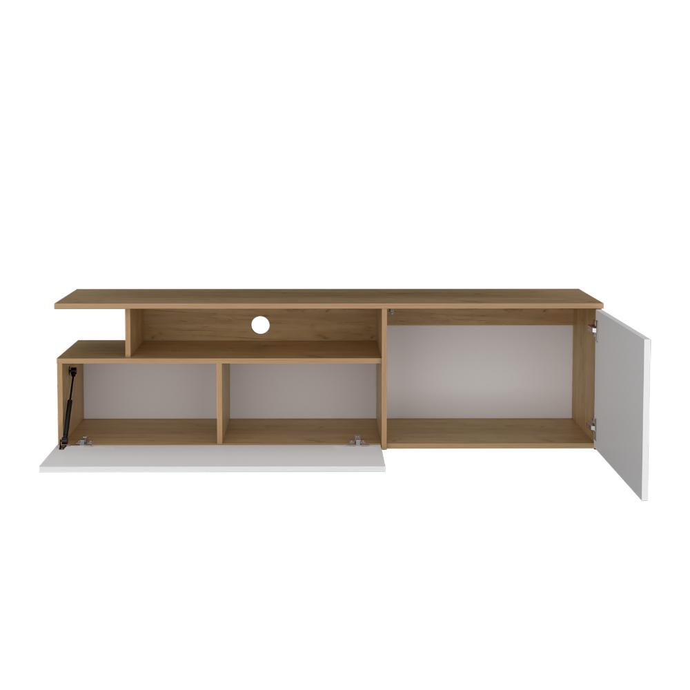 Mesa para TV Selma Fresno Eu y Blanco para TV de 70''