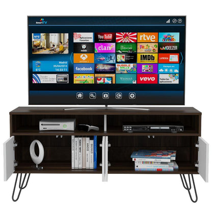 Rack tv para Tv de 55'' Morelli Habano Blanco