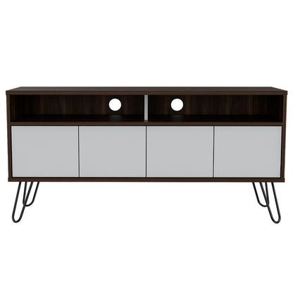 Rack tv para Tv de 55'' Morelli Habano Blanco