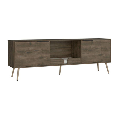 Mesa Para Tv Nova, Nogal para Tv de 75"