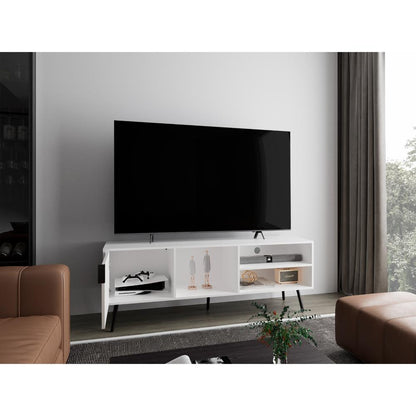 Mesa para TV Vulcan Blanco hasta 70"