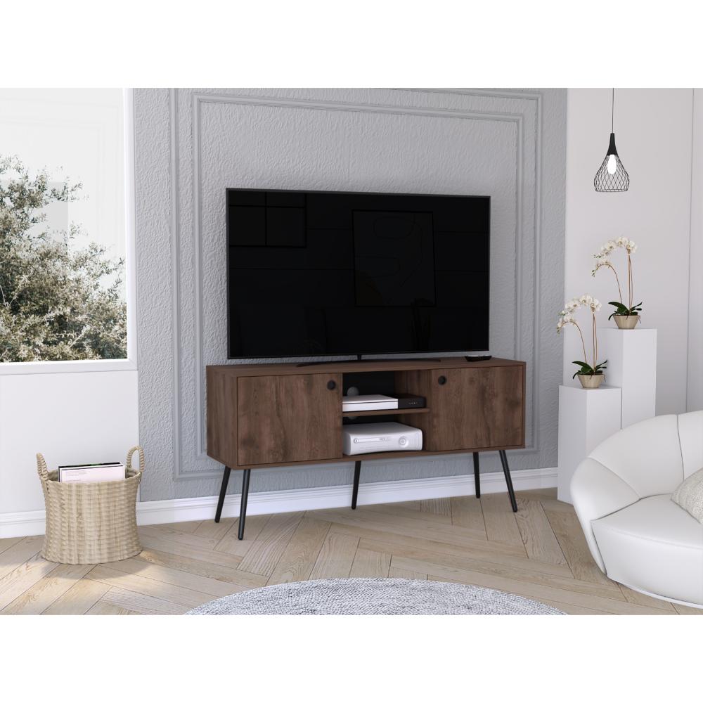 Mesa Para Tv Texas Nogal para Tv de 60"