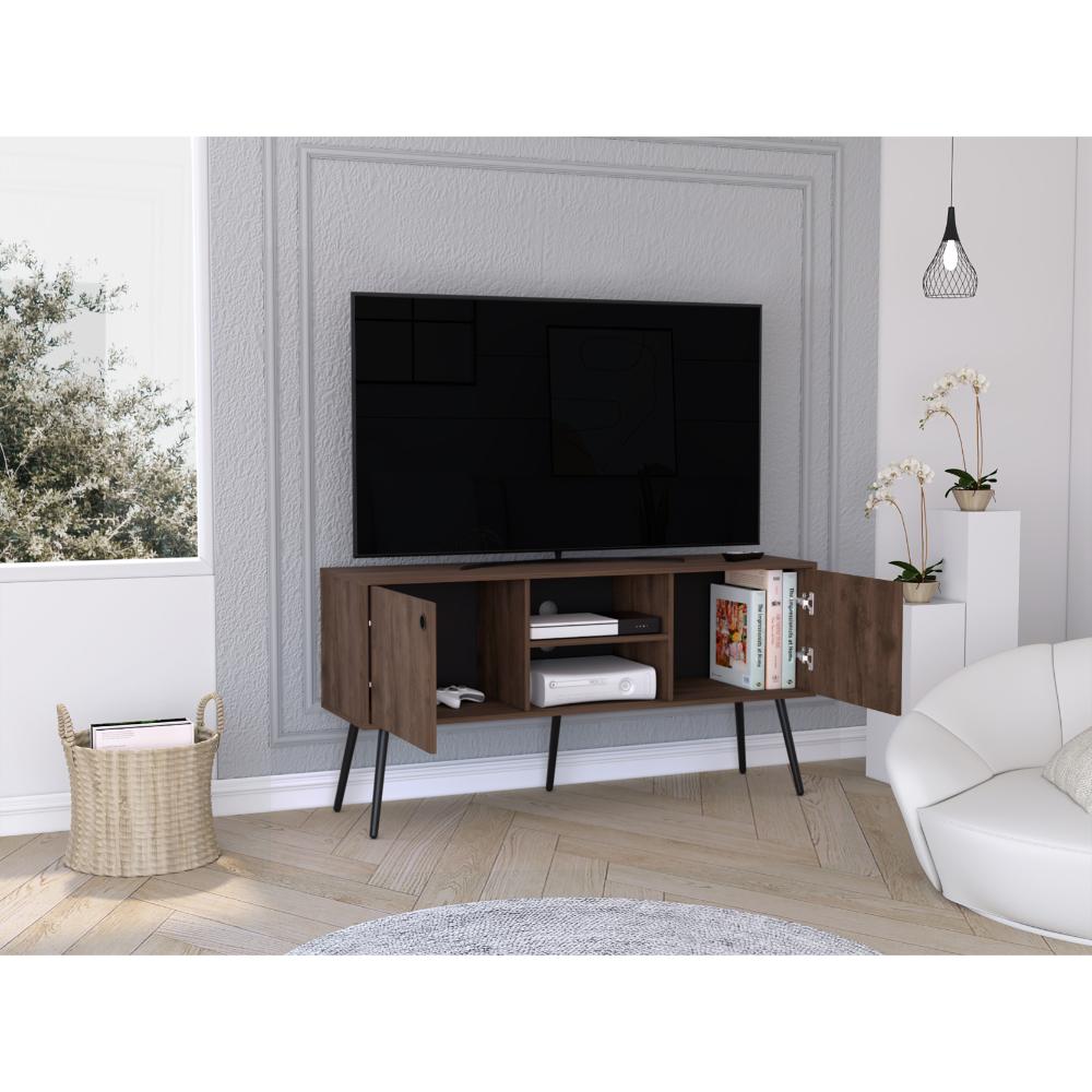 Mesa Para Tv Texas Nogal para Tv de 60"
