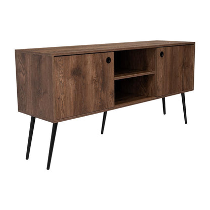 Mesa Para Tv Texas Nogal para Tv de 60"