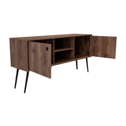 Mesa Para Tv Texas Nogal para Tv de 60"