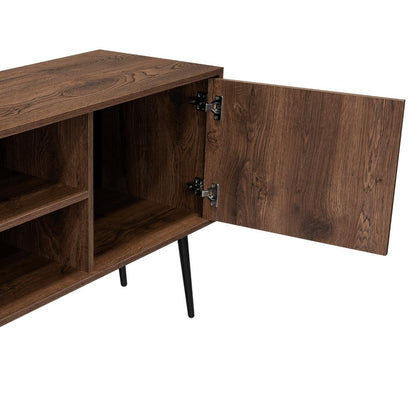 Mesa Para Tv Texas Nogal para Tv de 60"