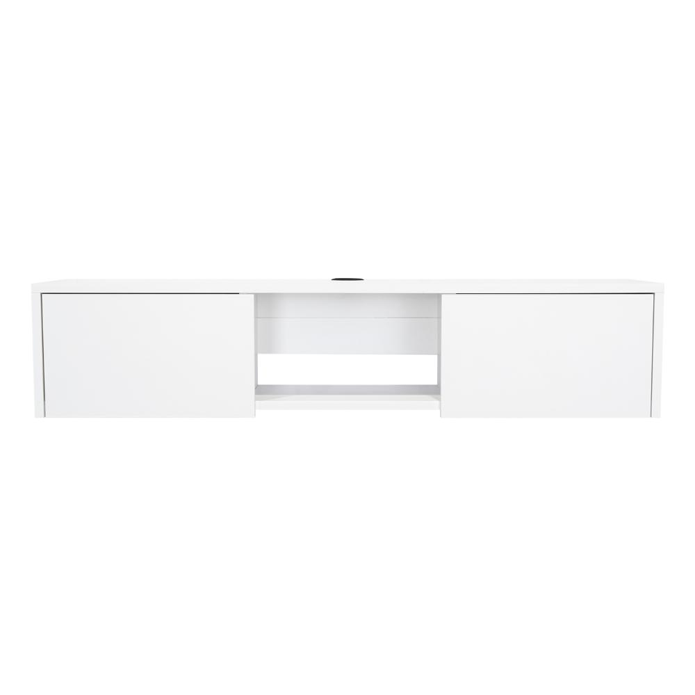 Mesa Para Tv Flotante Glen Blanco