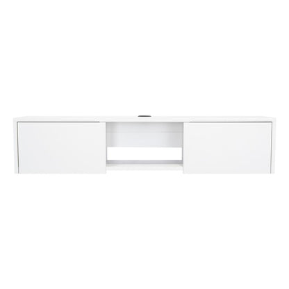 Mesa Para Tv Flotante Glen Blanco