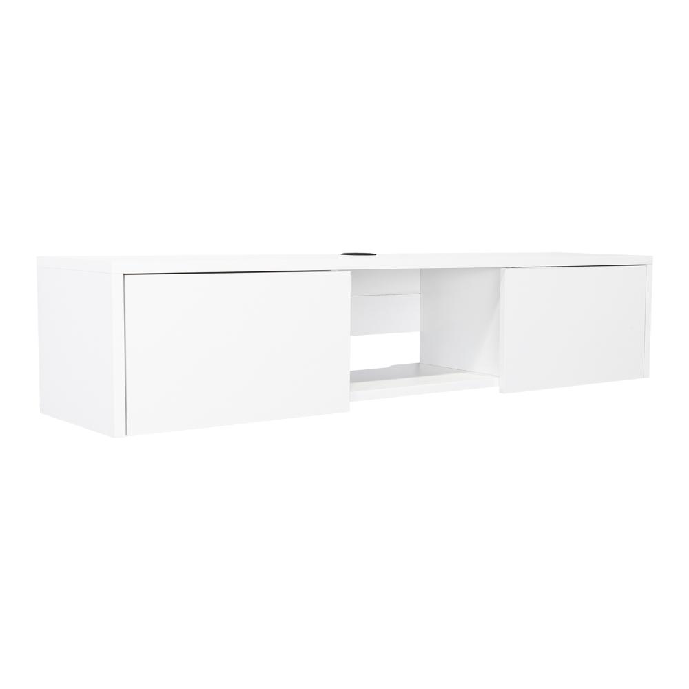 Mesa Para Tv Flotante Glen Blanco