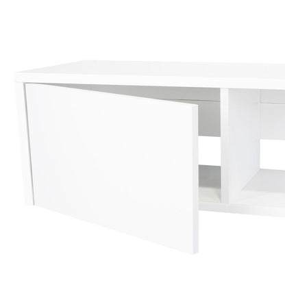 Mesa Para Tv Flotante Glen Blanco