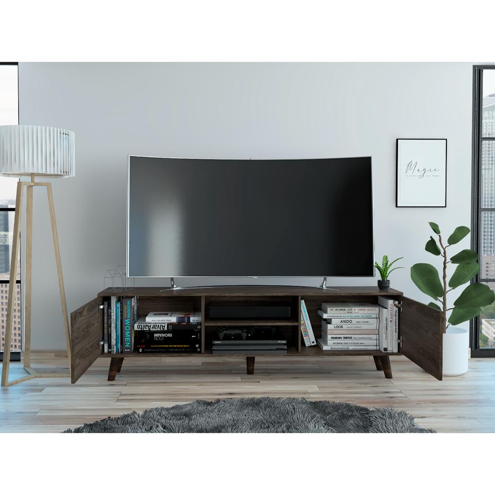 Rack para TV Mosetti Coñac para Tv de 80"