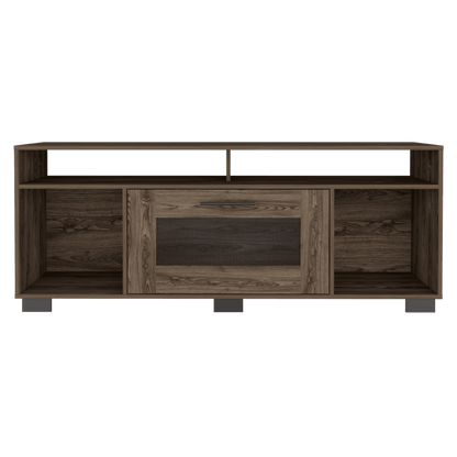 Mesa para TV Cleid color Chocolate para Sala.