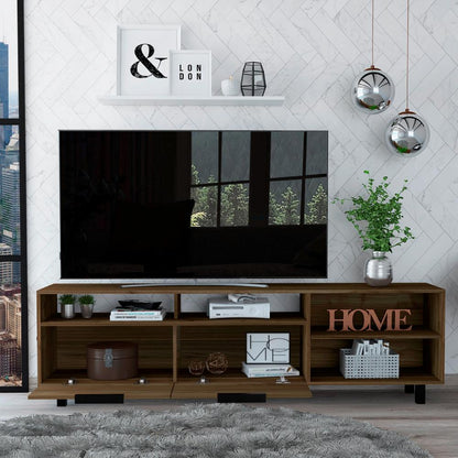 Mesa Para Tv Moravia Castaño para Tv de 50"