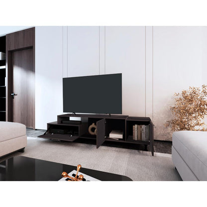 Mesa para TV Athol Wengue, para tv de 70"