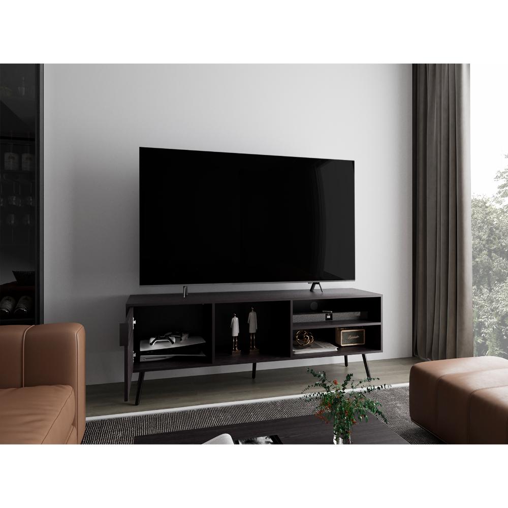 Mesa para TV Vulcan Wengue para TV de 70"