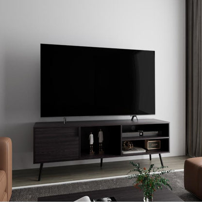 Mesa para TV Vulcan Wengue para TV de 70"
